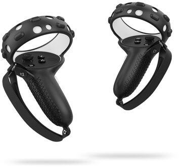 Touch Controller Siliconen Grip Ring Beschermhoes Voor Oculus Quest 2 Vr Met Verstelbare Draagriem Voor Oculus Quest 2 vr