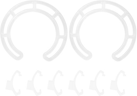 Touch Grip Bescherming Ring Voor Oculus Quest 2/Quest/Rift S Kooi Guard Accessoires Anti-Throw Handvat beschermende Stand (Frame)