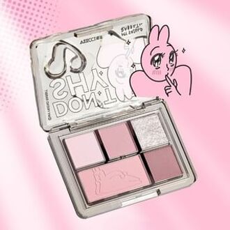 Touch My Heart Eyeshadow Palette My Friend Rabbit Limited Edition - 2 Types F02 Pink Rabbit - 5.2g