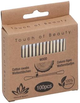 Touch Of Beauty Wattenstaafjes doosje a 100 stuks