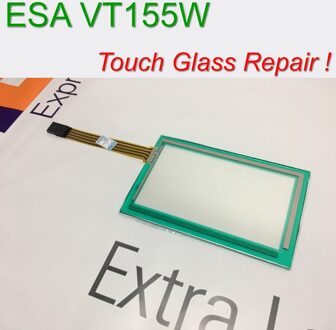 Touch Panel voor ESA VT155W000CN VT155W000ET Touch Screen Panel Glas met Beschermende Film (Overlay) Reparatie,,