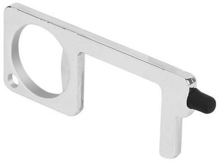 Touch Screen Knoppen Deur Opener Hygiëne Hand Contactloze Deur Opener Sleutelhanger Flesopener Opener Deur Handvat Sleutel Ring Klassieke 1