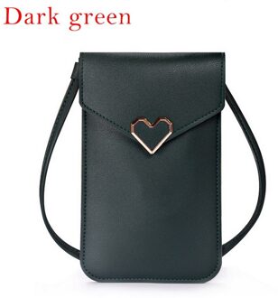 Touch Screen Mobiele Telefoon Purse Smartphone Portemonnee Lederen Schouderband Handtas Vrouwen Tas Voor Iphone X Samsung S10 Huawei P20 kleur 6