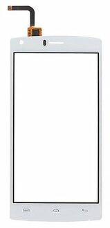 Touch Screen Supply Voor Doogee X5 X5Max Pro Touch Screen Digitizer Panel Glas Voor Glas Lens Sensor wit