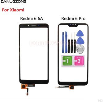 Touch Screen Voor Xiaomi Redmi 6 Pro 6A Touchscreen Lcd Display Digitizer Glas For Redmi 6 6A zwart