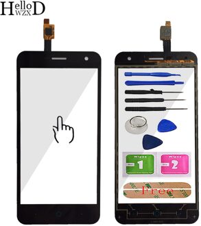 Touch Screen Voor ZTE Blade L4 Pro A465 A475 Touch Screen Digitizer Outer Glass Panel Touch Digitizer Panel Lens Sensor gereedschap zwart met Tools