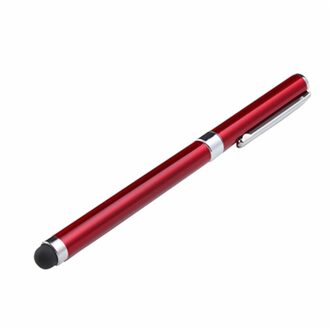 Touch Stylus Touchscreen Pen Metalen Scherm Pen Stylus Voor Ipad voor iPhone 4S 5S 6/6s 6Plus 6s Plus Voor Kindle 2/3/4/Kindle Fire rood