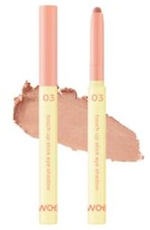 Touch Up Stick Eye Shadow - 3 Colors #03 Peach Coral