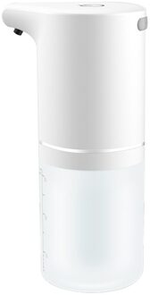 Touchless Automatische Zeep Schuim Dispenser Usb Opladen Smart Infrarood Sensor Handdesinfecterend Wasmachine Voor Kinderen/Volwassen wit