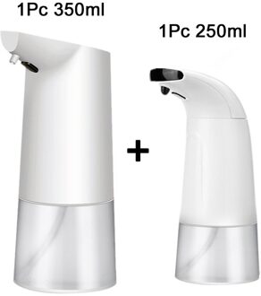 Touchless Automatische Zeepdispenser Smart Sensor Hand Schuim Zeepdispenser Zeepdispenser Voor Badkamer Keuken Wc 350ml en 250ml