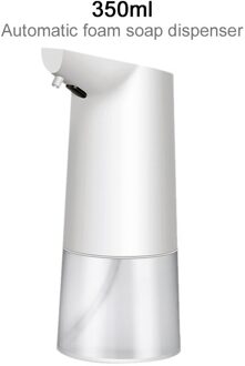 Touchless Automatische Zeepdispenser Smart Sensor Hand Schuim Zeepdispenser Zeepdispenser Voor Badkamer Keuken Wc 350ml