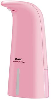 Touchless Badkamer Dispenser Infrarood Sensor Zeepdispenser Hotel Keuken Hand Gratis Automatische Zeepdispenser Schuim Machine Roze