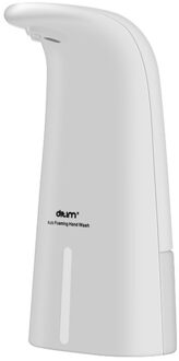 Touchless Badkamer Dispenser Infrarood Sensor Zeepdispenser Hotel Keuken Hand Gratis Automatische Zeepdispenser Schuim Machine wit