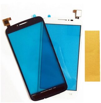 Touchscreen Digitizer Voor Alcatel One Touch C7 7041 OT-7041D 7041X OT7040D 7040E 7041D Touch Screen Sensor Panel Lens + Tape wit kleur