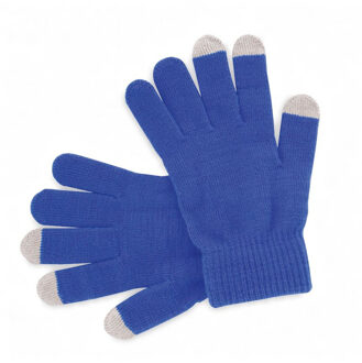 Touchscreen handschoenen blauw