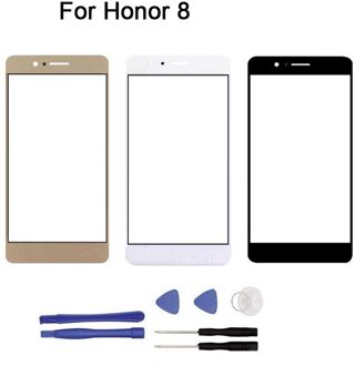touchscreen Voor Huawei Honor 8 5.2 "touch Screen Digitizer Voor Glas Touch Panel Vervanging + tool zwart