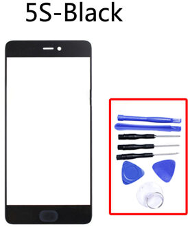 Touchscreen Voor xiaomi mi 5s mi 5s touch screen Voorpaneel Glas Lens Lcd Outer GLAS Voor Mi 5s Plus mi 5s plus Geen LCD 5S-wit-nee tool
