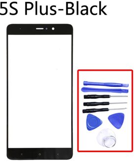 Touchscreen Voor xiaomi mi 5s mi 5s touch screen Voorpaneel Glas Lens Lcd Outer GLAS Voor Mi 5s Plus mi 5s plus Geen LCD 5SPlus--B-met tool