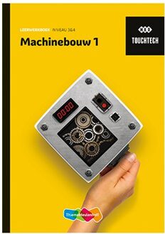 TouchTech Machinebouw 1 Leerwerkboek