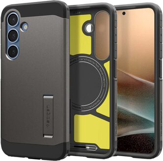 Tough Armor Backcover MagSafe voor de Samsung Galaxy S25 Plus - Gunmetal Grijs