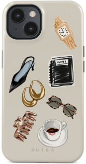 Tough Backcover MagSafe voor de Apple iPhone 13 - Boss Babe Meerkleurig