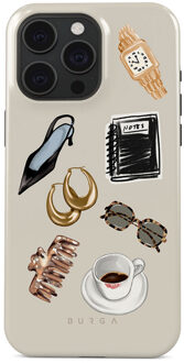 Tough Backcover MagSafe voor de Apple iPhone 15 Pro - Boss Babe Meerkleurig