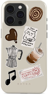 Tough Backcover MagSafe voor de Apple iPhone 15 Pro - Oat Milk Please Meerkleurig