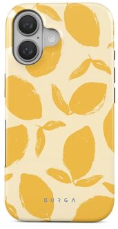 Tough Backcover MagSafe voor de Apple iPhone 16 - Lemon Tart Meerkleurig