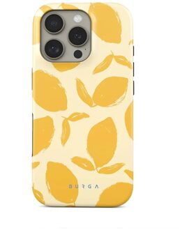 Tough Backcover MagSafe voor de Apple iPhone 16 Pro - Lemon Tart Meerkleurig