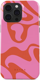 Tough Backcover voor de Apple iPhone 15 Pro - Ride The Wave Meerkleurig