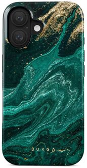 Tough Backcover voor de Apple iPhone 16 - Emerald Pool Meerkleurig
