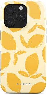 Tough Backcover voor de Apple iPhone 16 Pro - Lemon Tart Meerkleurig