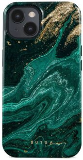 Tough Backcover voor de iPhone 15 Plus - Emerald Pool Meerkleurig
