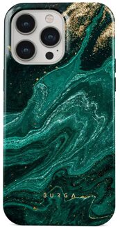 Tough Backcover voor de iPhone 15 Pro - Emerald Pool Meerkleurig