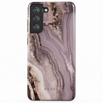 Tough Backcover voor de Samsung Galaxy S21 FE - Golden Taupe Meerkleurig