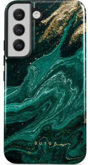 Tough Backcover voor de Samsung Galaxy S22 - Emerald Pool Meerkleurig
