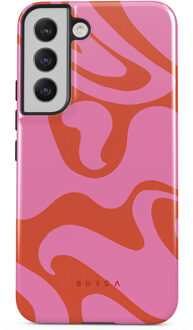 Tough Backcover voor de Samsung Galaxy S22 - Ride the Wave Meerkleurig