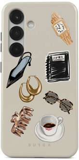 Tough Backcover voor de Samsung Galaxy S25 - Boss Babe Meerkleurig