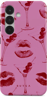 Tough Backcover voor de Samsung Galaxy S25 - Call me Meerkleurig