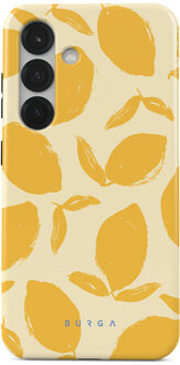 Tough Backcover voor de Samsung Galaxy S25 - Lemon Tart Meerkleurig