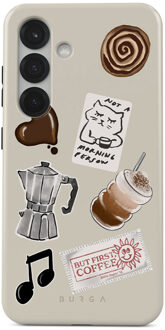 Tough Backcover voor de Samsung Galaxy S25 - Oat Milk Please Meerkleurig