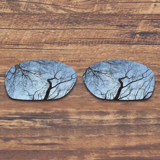 Toughasnails Gepolariseerde Vervanging Lenzen Voor Oakley Dirigent 8 Zonnebril OO4107-Meerdere Opties Metallic zilver