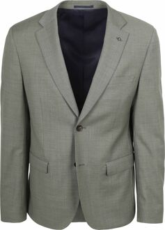 Toulon Kostuum Wol Olive Groen - 102,46,48,50,52,54,56,98