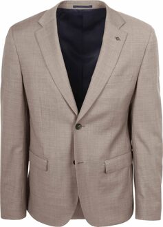 Toulon Kostuum Wol Sand Beige - 102,46,48,50,52,54,56,98