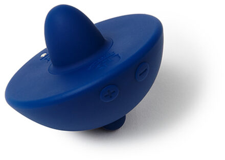 Toupie USB Oplaadbare Clitoris Vibrator Blauw - GEEN