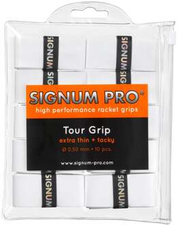 Tour Grip Verpakking 10 Stuks-Wit - nosize