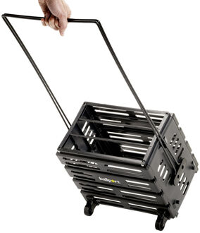 Tourna Ballport Deluxe wheels 80er Ballenmand zwart - nosize