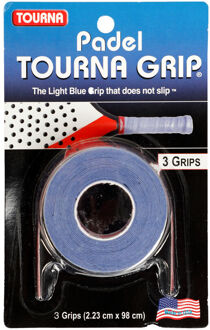 Tourna Grip Padel Verpakking 3 Stuks blauw - one size