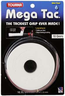 Tourna Mega Tac Overgrip 10 St. Wit
