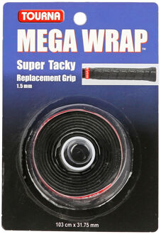 Tourna Mega Wrap Verpakking 1 Stuk-Zwart - nosize